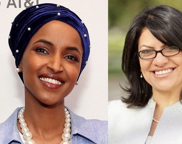 Ilhan Omar y&nbsp;Rashida Tlaib fueron elegidas a la Cámara de Representantes.
