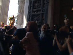 Apertura de sesiones: así se saludaron Alberto Fernández y Cristina Kirchner