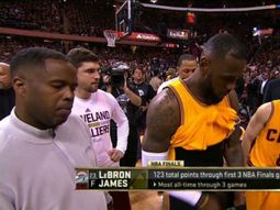 lebron james mostro de mas frente a las camaras durante la final de la nba lebron james mostro de mas frente a las camaras durante la final de la nba