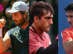 Trungelliti, Burruchaga y Navone. Trungelliti, Burruchaga y Navone.