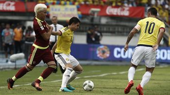 Colombia fue local en la ida Colombia fue local en la ida