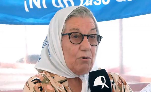 Madre de Plaza de Mayo llamó a derrotar la proscripción impuesta a Cristina Kirchner