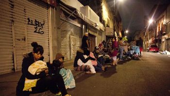 Personas evacuadas por el sismo en México Personas evacuadas por el sismo en México