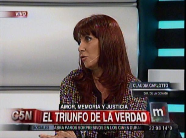 #M1ClaudiaCarlotto: Mi mamá rejuveneció 25 años
