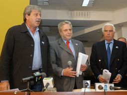 Eduardo Buzzi, Mario Llambías y Luciano Miguens Eduardo Buzzi, Mario Llambías y Luciano Miguens