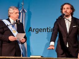 Santiago Cafiero juraba como jefe de Gabinete ante Alberto Fernández