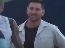 Lionel Messi llegó a Kansas City para sumarse a la Selección Argentina Lionel Messi llegó a Kansas City para sumarse a la Selección Argentina