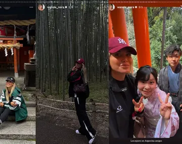 Wanda fue escrachada junto a su novio en un tren de Japón por una mala actitud