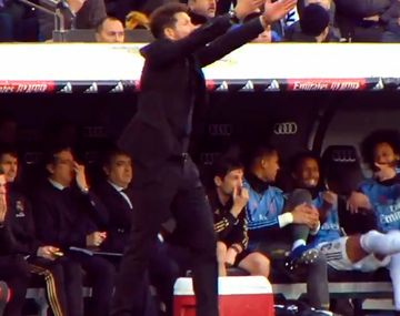 VIDEO: Dos jugadores del Real Madrid se burlaron e imitaron al Cholo Simeone