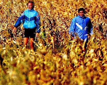 El Diego entrenando para el Mundial 94: el viral que duele y te arruina el domingo