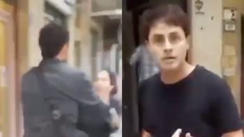 el confuso episodio de martin candalaft en la calle con una mujer: me dijiste negra de mier... el confuso episodio de martin candalaft en la calle con una mujer: me dijiste negra de mier...