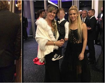 Shakira en la boda de Messi