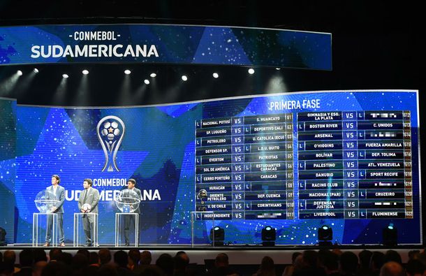 Así quedó el cuadro de la primera fase de la Copa Sudamericana 2017