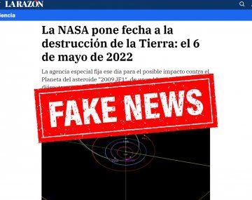 La fake news sobre la fecha de destrucción de la Tierra que se viralizó