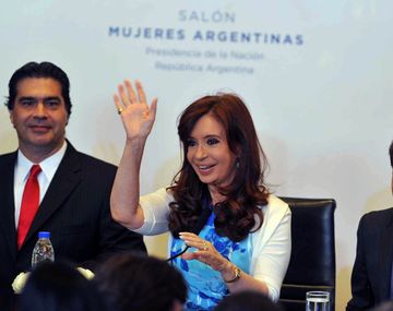 Cristina recibe a Capitanich