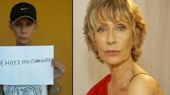 María Valenzuela, internada. María Valenzuela, internada.