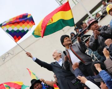 Crédito:&nbsp;@evoespueblo