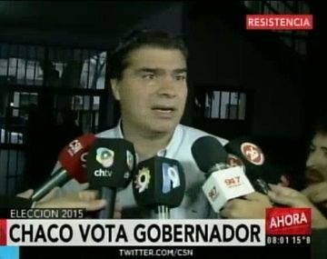 Capitanich: Están dadas las condiciones para una elección tranquila y normal