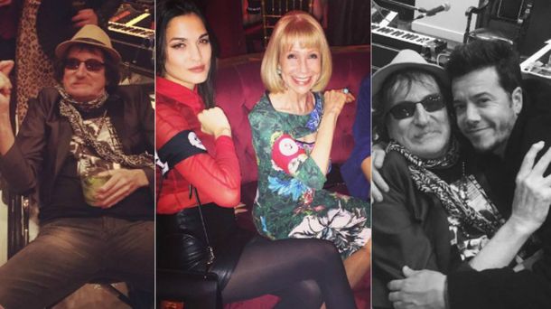 El festejo de cumpleaños de Charly García con amigos