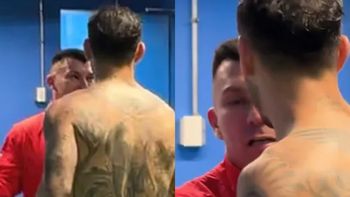 el cruce que no se vio en chile: paredes, medel y un encuentro especial tras el partido el cruce que no se vio en chile: paredes, medel y un encuentro especial tras el partido