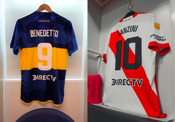 Con sorpresas, Boca y River confirmaron sus formaciones