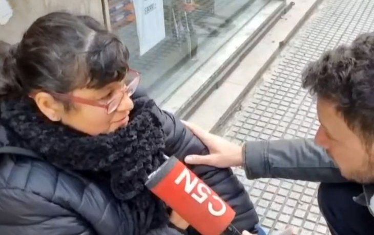 Una mujer con discapacidad se descompensó en la puerta de ANDIS: Estoy mareada