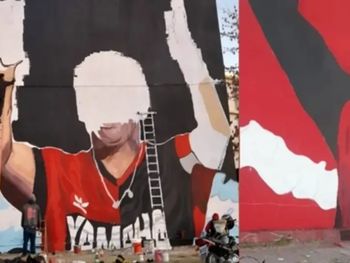 Dos artistas fueron baleados mientras pintaban un mural en Rosario.&nbsp;