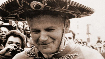 El papa Juan Pablo II visita México por primera vez en 1979. El papa Juan Pablo II visita México por primera vez en 1979.