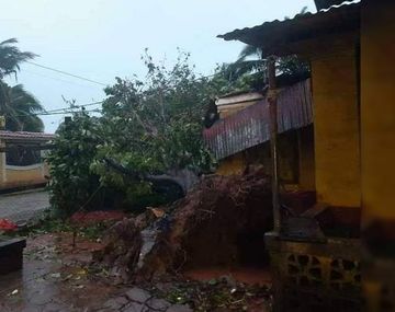 Impactantes imágenes del huracán Eta en las costas de Nicaragua
