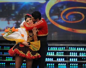 Andrea Rincón quedó eliminada del Bailando 2012