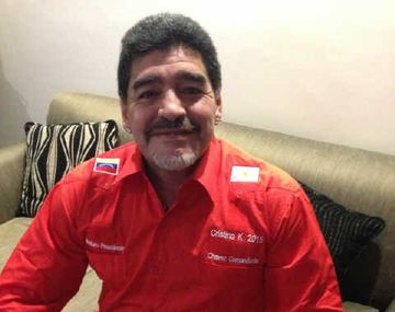 Diego Maradona ya se ganó a sus nuevos suegros