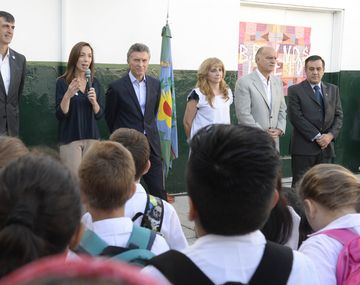 Macri dio inicio al ciclo lectivo en Provincia