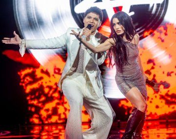 Furor: así fue la presentación de Lali Espósito y Alan Lez en la final de La Voz Argentina