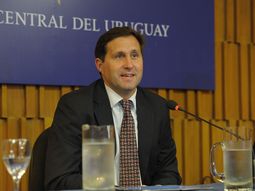 Diego Labat detalló el régimen de inflation targeting del BCU. Diego Labat detalló el régimen de inflation targeting del BCU.
