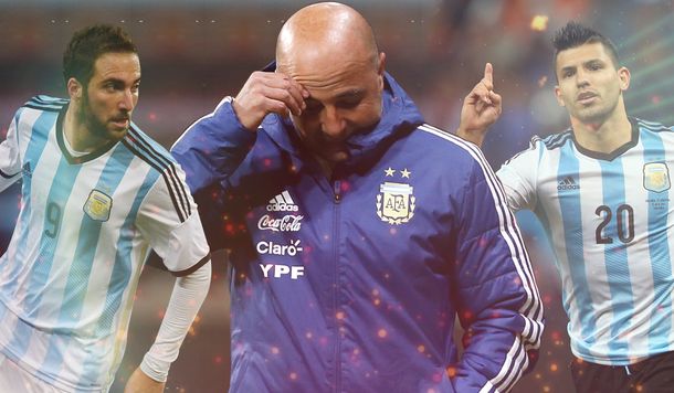 La duda de Sampaoli: ¿Higuaín o Agüero para enfrentar a Islandia?