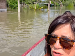 corrientes: como sigue la cronista de c5n que se cayo al agua en medio de la inundacion corrientes: como sigue la cronista de c5n que se cayo al agua en medio de la inundacion