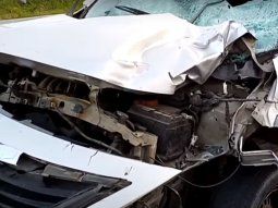 Video: un joven cruzó la Panamericana a pie y murió atropellado