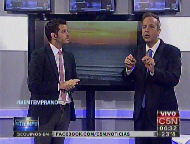 El cielo estará nublado y podrían caer algunas lluvias en la Ciudad