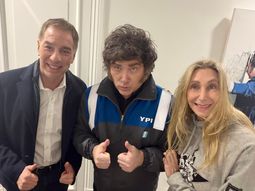 Transición ordenada: el mensaje de Javier Milei para anunciar a Diego Santilli