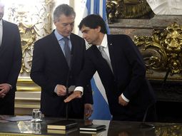 Lacunza juró como ministro de Hacienda y habla ante la prensa