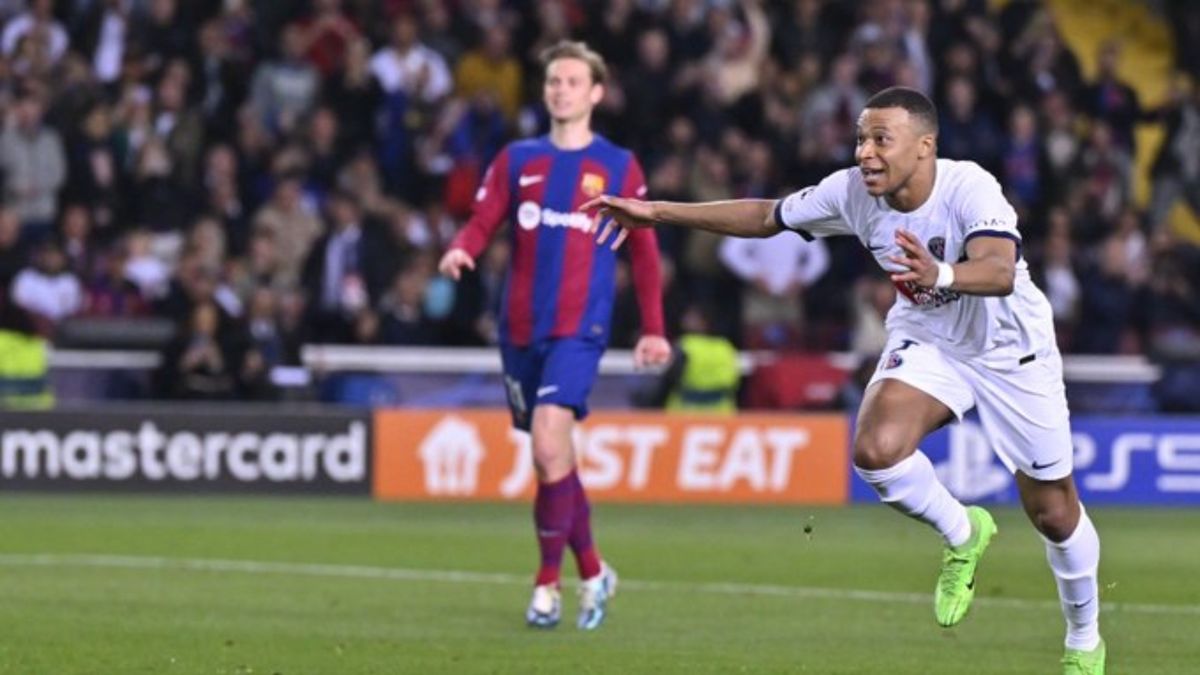 PSG le ganó 4-1 al Barcelona y se metió en las semifinales de la Champions League