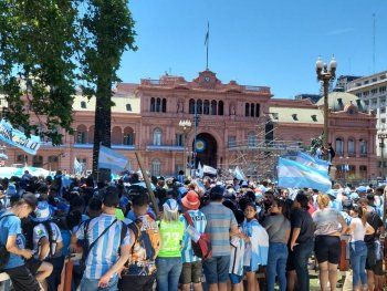 Alberto aclaró el ofrecimiento que le hizo a AFA para los festejos por Argentina campeón