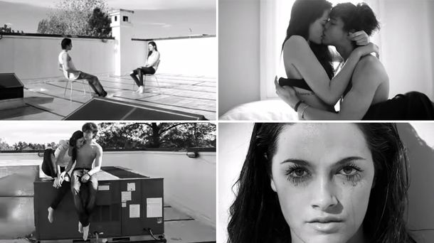 Mirá el sensual video de Oriana Sabatini y Julián Serrano