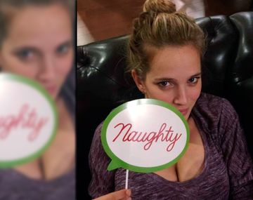 El escote de Luisana Lopilato en su octavo mes de embarazo