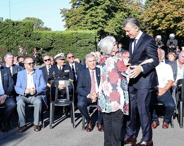 Macri recibió a ex combatientes y familiares de los caídos en Malvinas
