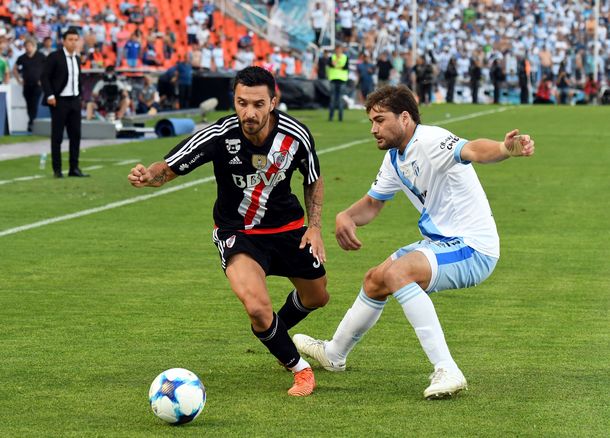 Scocco anotó el primer tanto para el Millonario