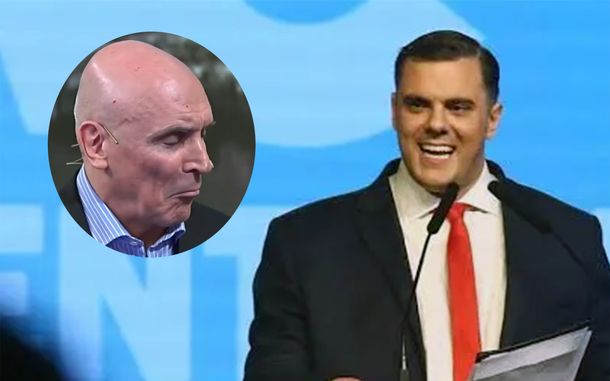 Gordo Dan y José Luis Espert.