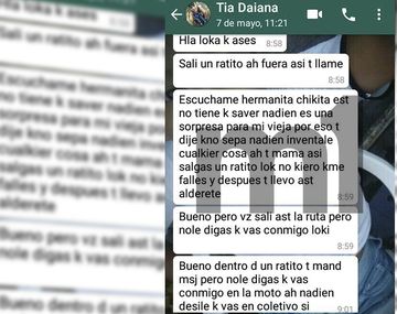 Estos son los chats que le envió Suárez