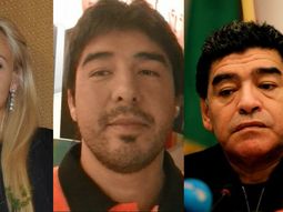 Echaron al Chino Maradona del velatorio de Don Diego