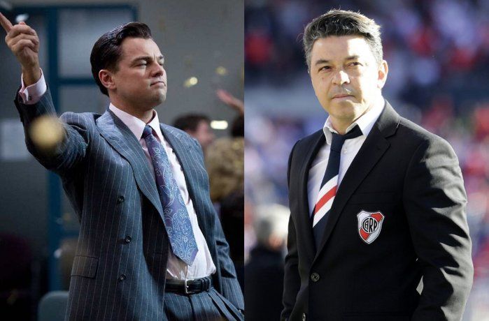 Gallardo el jueves: los hinchas de River hicieron viral una escena de El Lobo de Wall Street